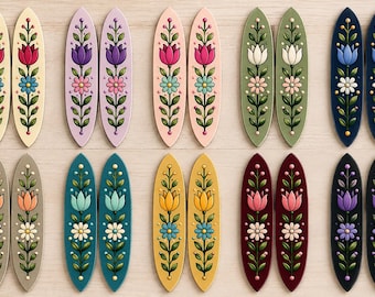 Acrylic Cabochon/Centers |Native-Inspired Flower Designs | Jewelry & Beading Supplies