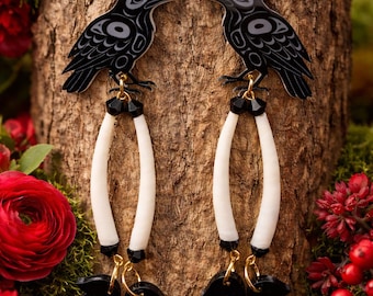 Dentalium earrings, native earring dangles, pow wow dangles, native earring supplies