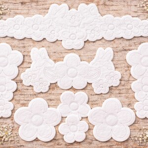 Floral Native Regalia Beadwork Patterns, Felt Applique Designs
