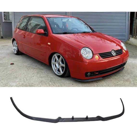 Für VW Lupo Cupra R Lippe Frontstoßstange Unterer Spoiler Euro Spoilerlippe  Universal Lip 3 Stück Matt Schwarz -  Schweiz