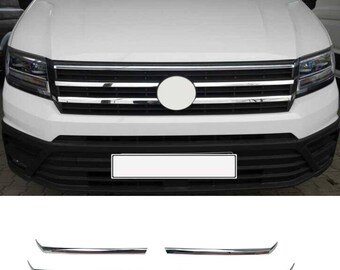 Ikon Motorsports Front Bumepr Grille Compatible With 2012-2013 Toyota Camry SE Stainless Steel Chrome Front Bumper Upper Hood Grille Insert Assembly Repla