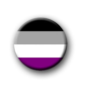 PRIDE / 1” / 25mm pin button / badge / LGBTQ+ / lesbian / gay / bi / trans / asexual / non-binary / pansexual / rainbow / unisex / love