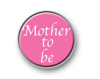 BABY ON BOARD / 1” / 25mm / pin button / badge / bride / groom / family / new parent / wedding / boy / girl / mama / papa / blue / pink