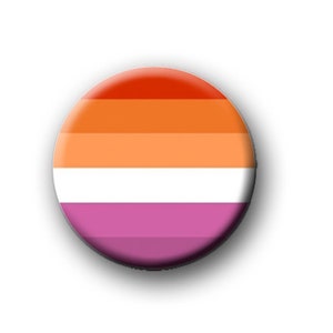 PRIDE / 1” / 25mm pin button / badge / LGBTQ+ / lesbian / gay / bi / trans / asexual / non-binary / pansexual / rainbow / unisex / love