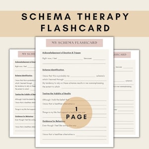 Schema Therapy Flashcard Therapy Flashcard Schema Therapy Worksheet Schema Therapy Flashcard Therapy Flashcard Schema Therapy Worksheet