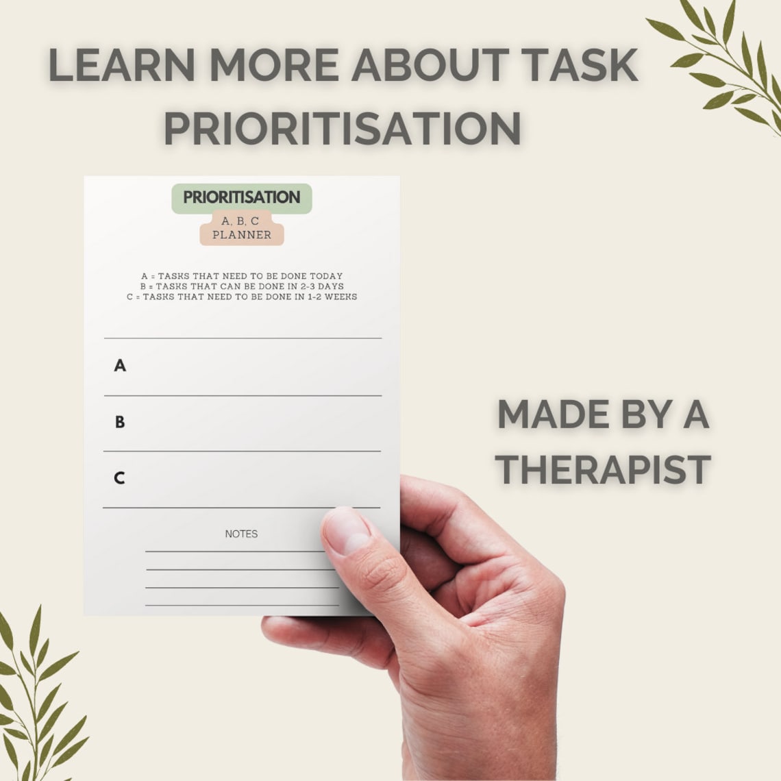 ADHD Printable Planner, Adhd Worksheets, CBT Worksheets, Therapy ...