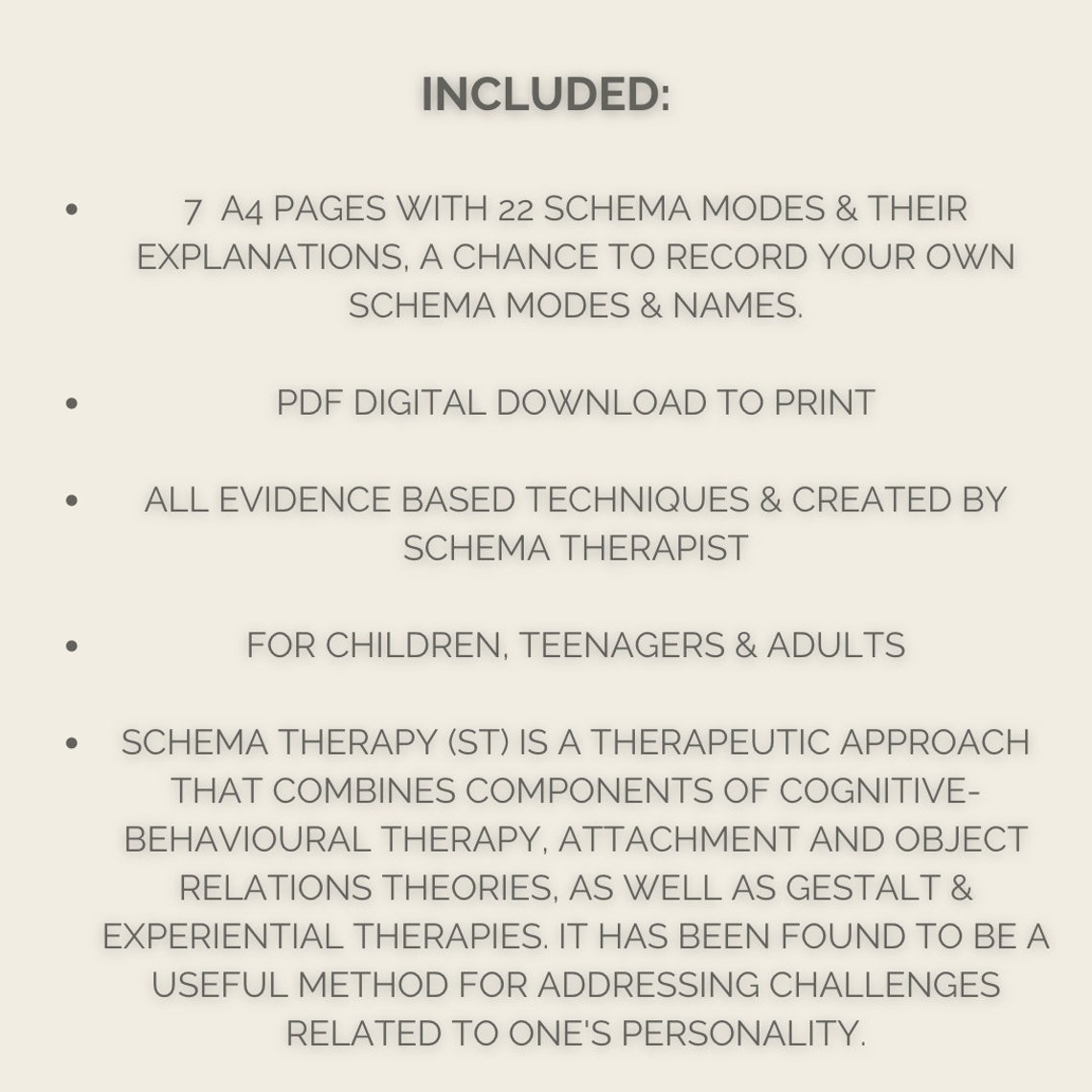 WHAT ARE SCHEMA MODES visual data 7
