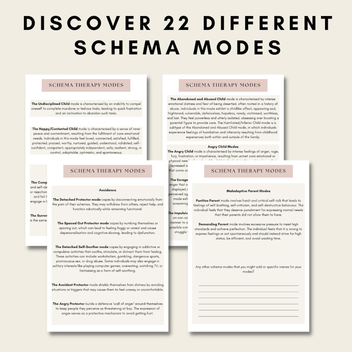 Schema Therapy Worksheet Bundle Schema Modes Therapy Resource Mental Schema Therapy Worksheet Bundle Schema Modes Therapy Resource Mental