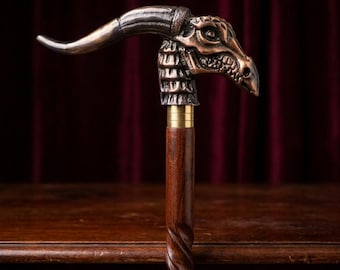 Bastone da passeggio a spirale, in legno, con impugnatura a forma di drago, pieghevole in tre parti, ideale per i viaggi.