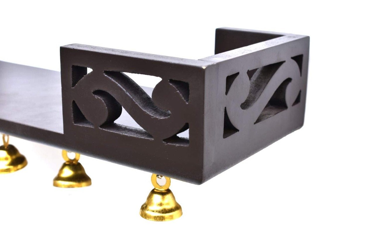 Wooden Wall Mounted Temple, Wall Shelves, Worship Wall Shelf, Wooden