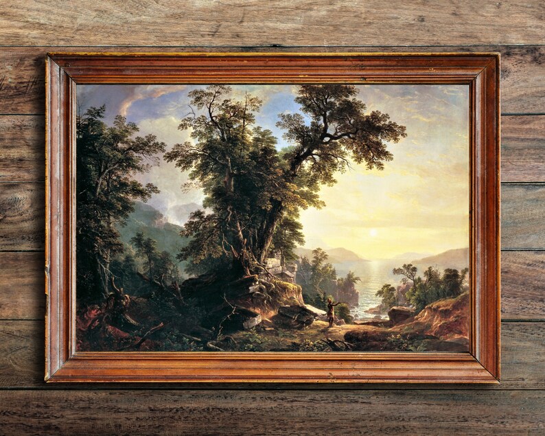 Printable Landscape Wall Art Painting Landscape Wall Decor - Etsy