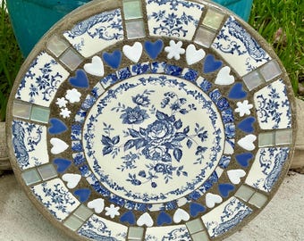 14” Mosaic Stepping Stone “Grandmothers Favorite” #273