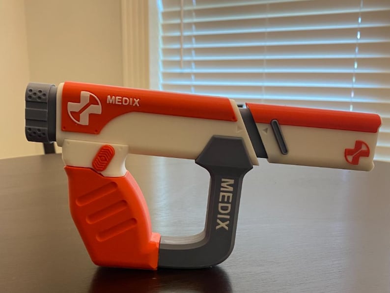 3D-utskriven PLA-spruta från Apex Legends, rekvisita, cosplay, replika, för mekaniskt tangentbord bild 3