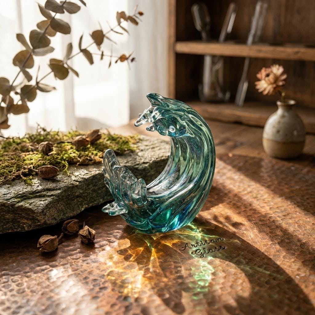 Glass Sculptures & Figurines - Etsy India