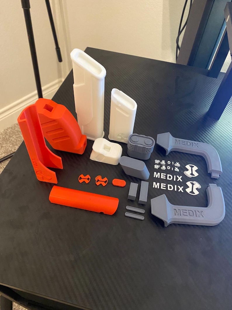 3D-utskriven PLA-spruta från Apex Legends, rekvisita, cosplay, replika, för mekaniskt tangentbord bild 2