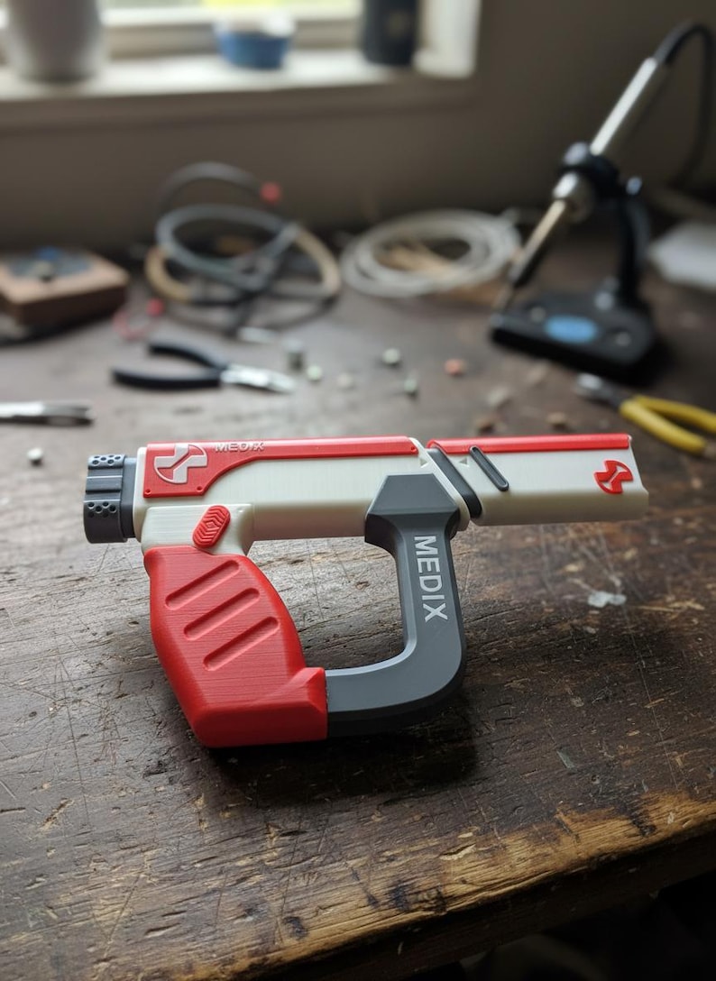 3D-utskriven PLA-spruta från Apex Legends, rekvisita, cosplay, replika, för mekaniskt tangentbord cosplay