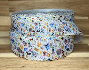 Disney Best Day Ever Never Grow Up 1" or 1.5" Grosgrain Ribbon