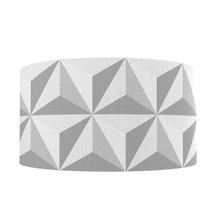 Disney Epcot during the Day 3" Grosgrain Ribbon