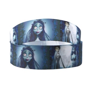 Corpse Bride 1" Grosgrain Ribbon