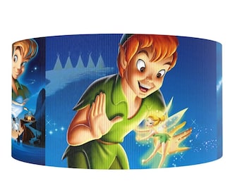 Cinta de grosgrain de 3" de Disney Peter Pan Neverland
