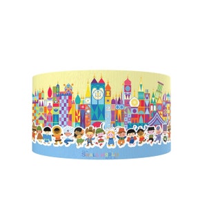 Disney It's a Small World 1" or 1.5" Grosgrain Ribbon