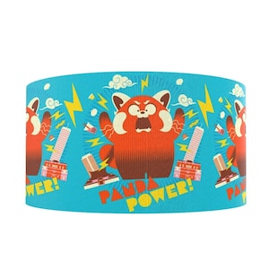 Disney Turning Red 1" Grosgrain Ribbon