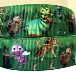 Disney Bug's Life 1" Grosgrain Ribbon