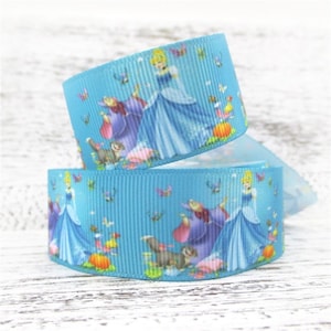 Disney Cinderella 1" Grosgrain Ribbon