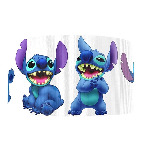 Disney Lilo and Stitch 1" or 1.5" Grosgrain Ribbon