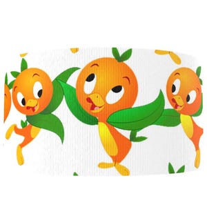 Disney Orange Bird 1" or 1.5" Grosgrain Ribbon