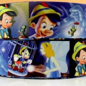 Disney Pinocchio 1" Grosgrain Ribbon