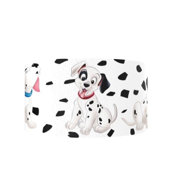 Disney 101 Dalmatians 1" or 1.5" Grosgrain Ribbon