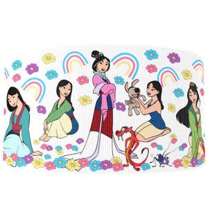 Disney Mulan 1.5" Grosgrain Ribbon