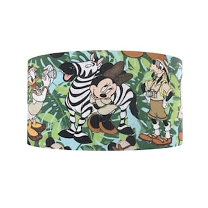 Mickey Mouse and Friends Safari 5/8" Grosgrain Ribbon