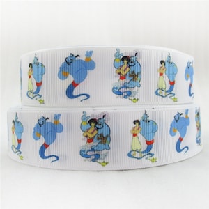 Disney Aladdin Genie 1" or Grosgrain Ribbon