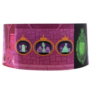 Disney Haunted Mansion Ghost Bride Print 3" Grosgrain Ribbon