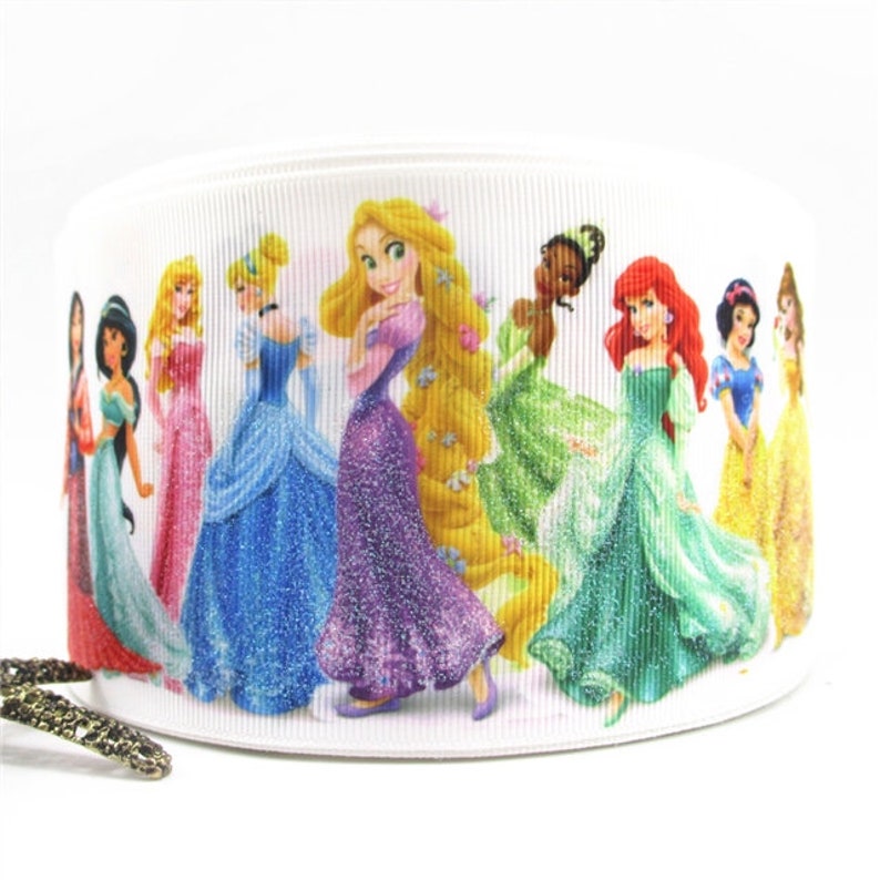 Disney Glitter Princess Print 3