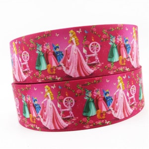Disney Sleeping Beauty Aurora 1.5" Grosgrain Ribbon