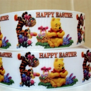 Disney Winnie the Pooh Easter 1" Grosgrain Ribbon