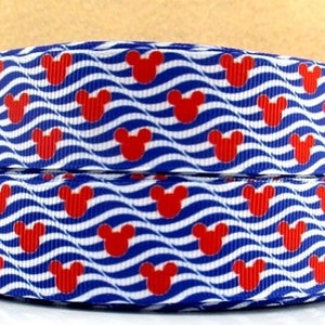 Disney Cruise Line 1" Grosgrain Ribbon