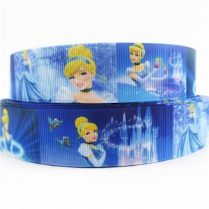 Disney Cinderella 1" Grosgrain Ribbon