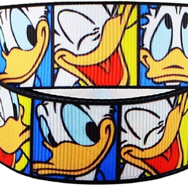 Disney Donald Duck 1" or Grosgrain Ribbon