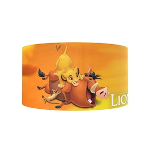 Disney Lion King 1" or 1.5" Grosgrain Ribbon