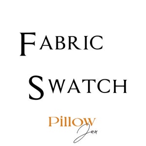 Fabric Swatch - Please indicate the stock numbers of the fabric samples you have chosen in the notes section.