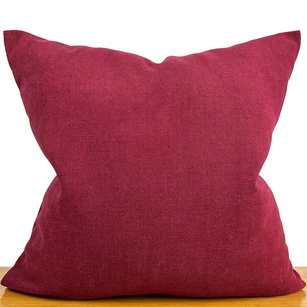 Burgundy Cushion Etsy