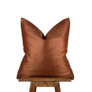 Coussin de dossier de canapé de luxe en simili cuir rectangulaire