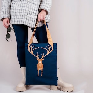 Reindeer Tote Bag
