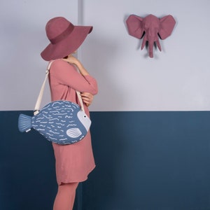 Borsa a tracolla Blue Blowfish