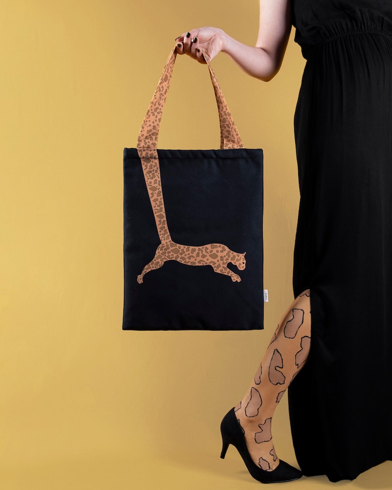 Leopard Tote Bag image 1