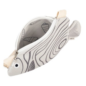 Beige Emperor Angelfish Fanny Pack image 5